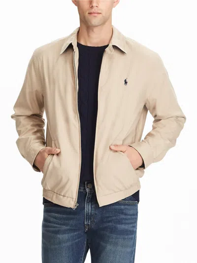 Polo Ralph Lauren Bi-swing Lightweight Zipped Jacket In Black