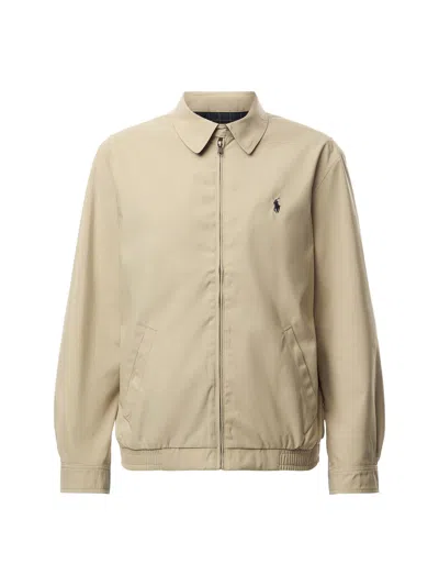 Polo Ralph Lauren Bi-swing Lightweight Zipped Jacket In Black