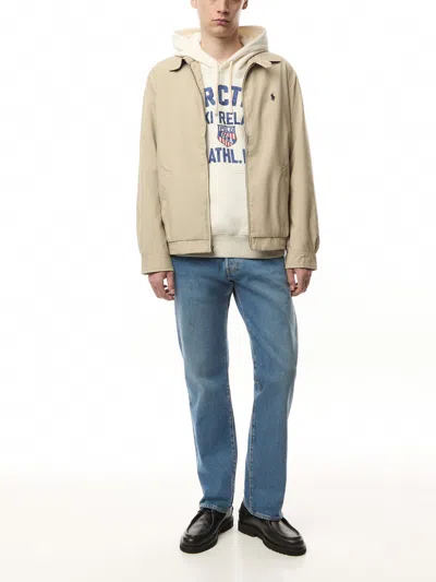 Polo Ralph Lauren Bi-swing Lightweight Zipped Jacket In Black