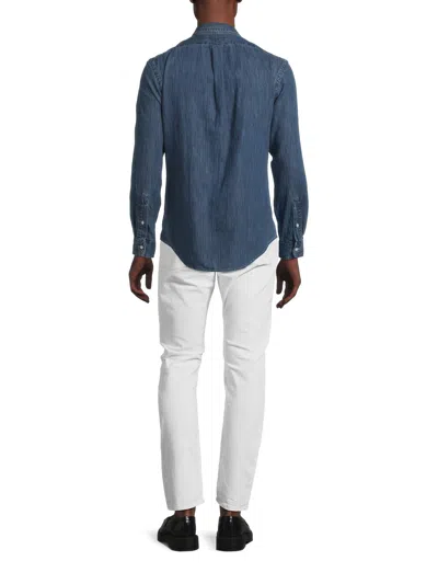 Polo Ralph Lauren Blue Denim Button-down Shirt