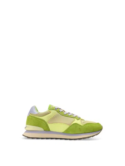 Hoff City Kathmandu Panelled Sneakers In Green