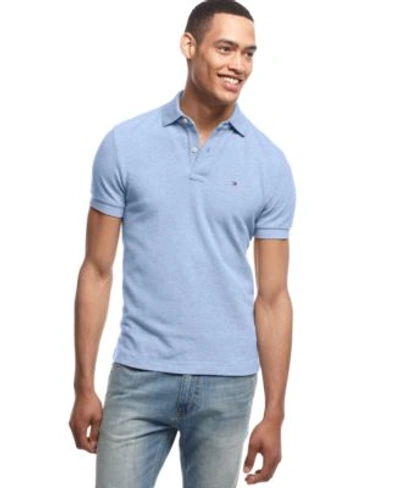 Tommy Hilfiger Men's Classic-fit Ivy Created For In Malaga Blue Heather | ModeSens