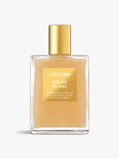 Tom Ford Private Blend Soleil Blanc Shimmering Body Oil 45ml In White