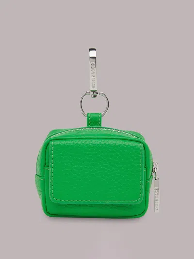 Whistles Bibi Keyring Bag In Green/multi