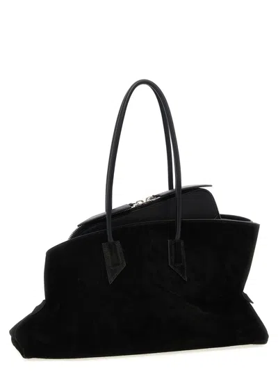 Attico La Passeggiata Shopping Bag In Black