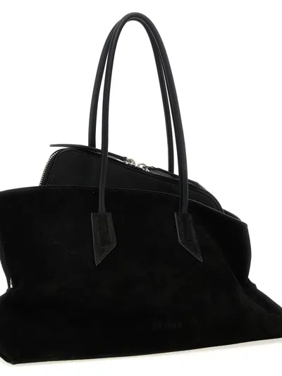 Attico La Passeggiata Shopping Bag In Black