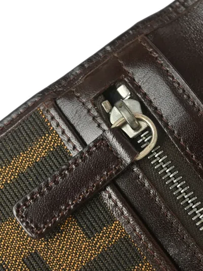 Pre-owned Fendi 1990-2000's Cross Body Bag In Brown