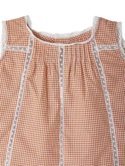 Bonpoint Acacia Blouse In Orange