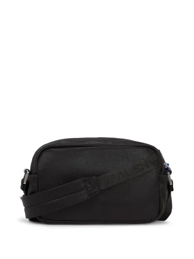 Karl Lagerfeld Jeans Logo-print Crossbody Bag In Black