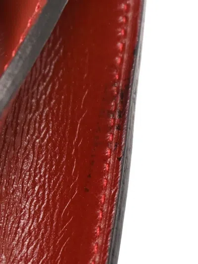 Pre-owned Hermes 1990-2000s Onimaitou Cross Body Bag In Red