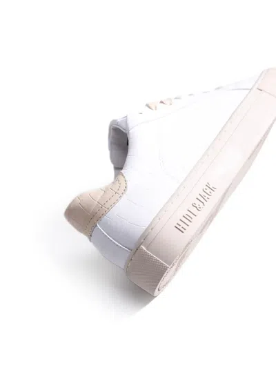 Hide & Jack Essence Cloud Logo-embellished Sneakers In White