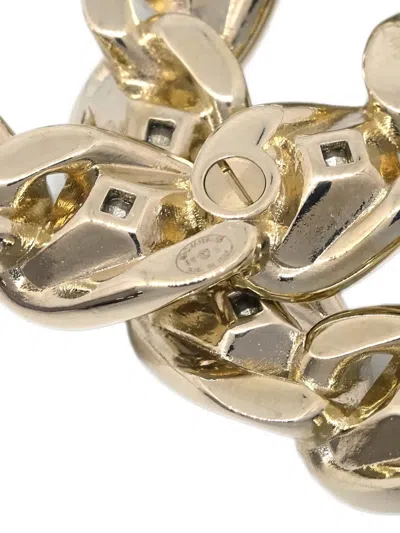 Pre-owned Chanel 2019 Cc-logo Brooch In Gold