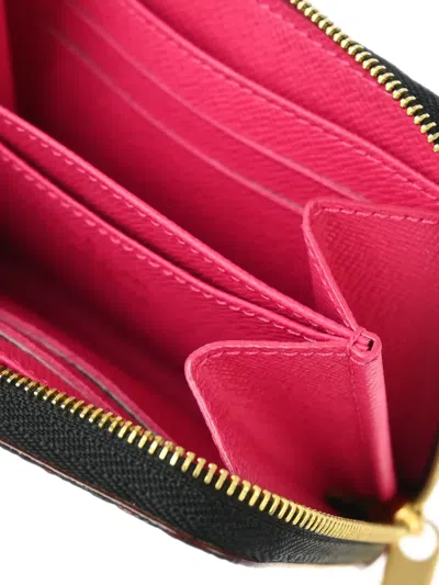 Pre-owned Louis Vuitton 2012 Monogram Multicolour Wallet In Black