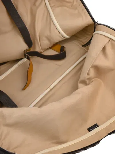 Pre-owned Hermes 2014 Victoria 50 Handbag In Brown