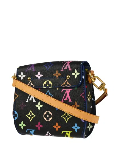 Pre-owned Louis Vuitton X Takashi Murakami 2017 Heartbreaker Shoulder Bag In Black
