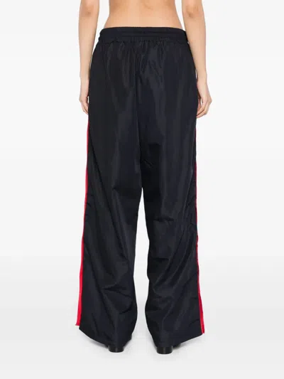Vaquera Snap Track Pants In Black
