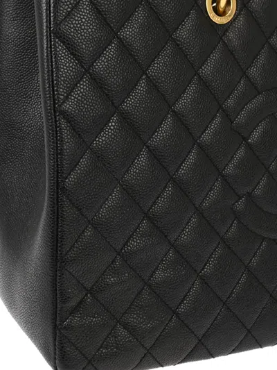 Pre-owned Chanel 2014 Timeless Tote Bag In Black