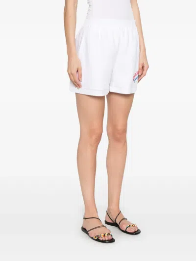 Dsquared2 Summer Lovers Linen Shorts In White
