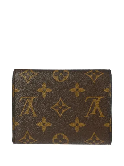 Pre-owned Louis Vuitton 2017 Monogram Polar Bear Wallet In Brown