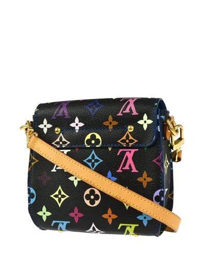 Pre-owned Louis Vuitton X Takashi Murakami 2012 Heart Breaker Shoulder Bag In Black