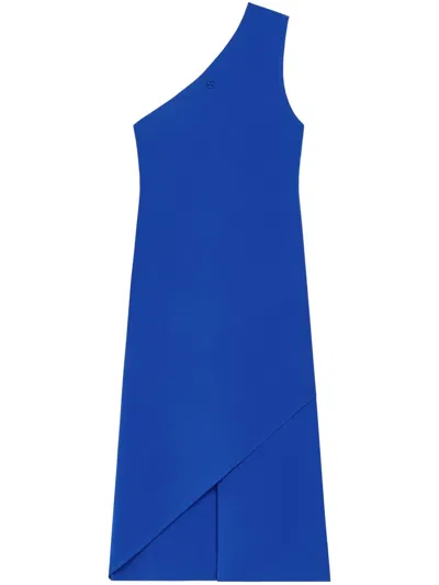 Courrèges Infinity Midi Dress In Blue