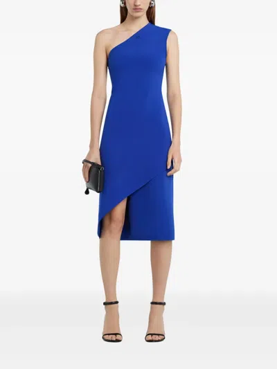Courrèges Infinity Midi Dress In Blue