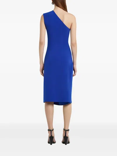 Courrèges Infinity Midi Dress In Blue