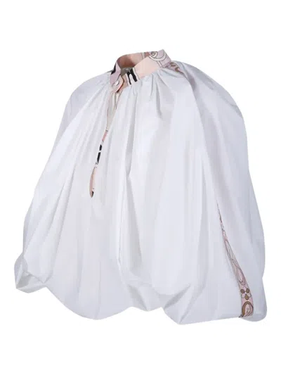Pucci Cotton Blouse In White