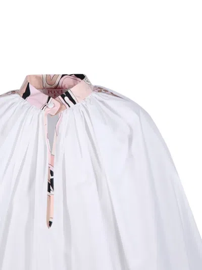 Pucci Cotton Blouse In White