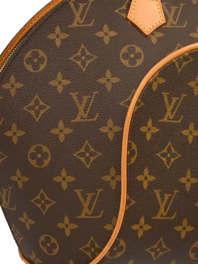 Pre-owned Louis Vuitton 1997 Monogram Ellipse Mm Tote Bag In Brown