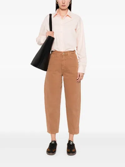 Maison Kitsuné Baby Fox-patch Shirt In Neutral