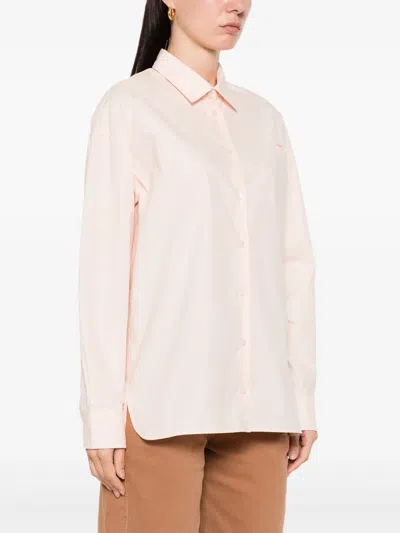 Maison Kitsuné Baby Fox-patch Shirt In Neutral
