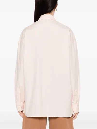 Maison Kitsuné Baby Fox-patch Shirt In Neutral