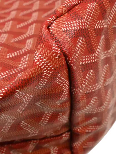 Pre-owned Goyard 2018 St. Louis Gm Tote Bag In Red