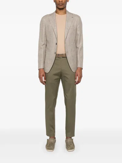 Roberto Collina Raw-cut-edge T-shirt In Neutrals
