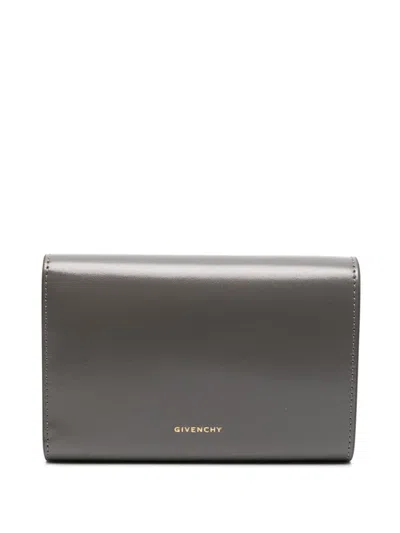 Givenchy 4g Liquid Wallet In Grey
