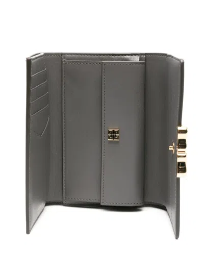 Givenchy 4g Liquid Wallet In Grey