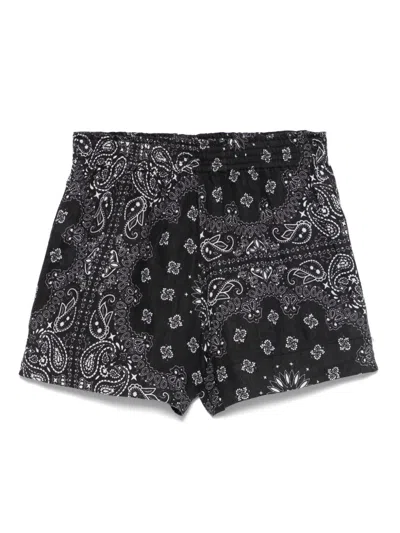 Mc2 Saint Barth Meave Shorts In Black