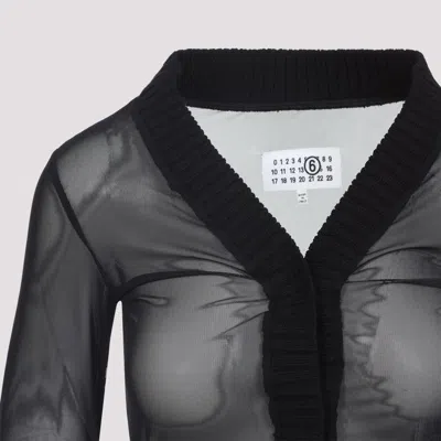 Mm6 Maison Margiela Mm6 By Maison Margiela Black Long Sleeves Top In Black