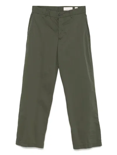 Original Vintage Style Tiago Chino Trousers In Green