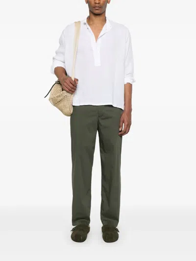 Original Vintage Style Tiago Chino Trousers In Green