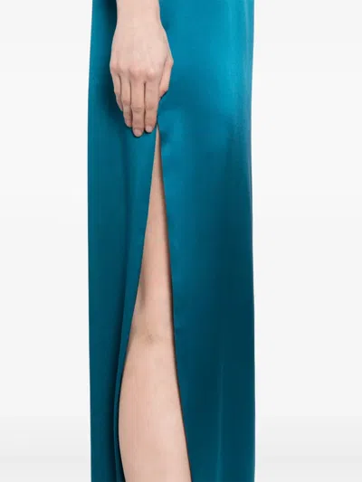 Kiki De Montparnasse Soie Gown In Blue