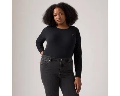 Levi's Hayes Long-sleeve T-shirt (plus Size) In Anthracite Night
