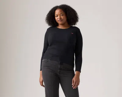 Levi's Hayes Long-sleeve T-shirt (plus Size) In Anthracite Night