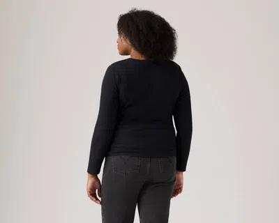 Levi's Hayes Long-sleeve T-shirt (plus Size) In Anthracite Night