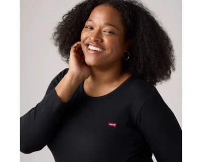 Levi's Hayes Long-sleeve T-shirt (plus Size) In Anthracite Night
