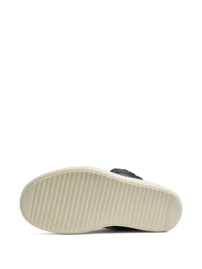 Rick Owens Mega Geobaskets High-top Sneakers In Black