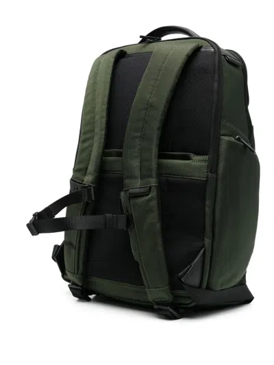 Piquadro 15,6" Laptop Backpack In Green