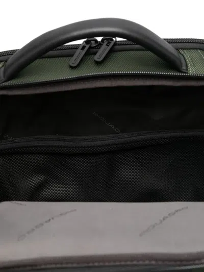 Piquadro 15,6" Laptop Backpack In Green
