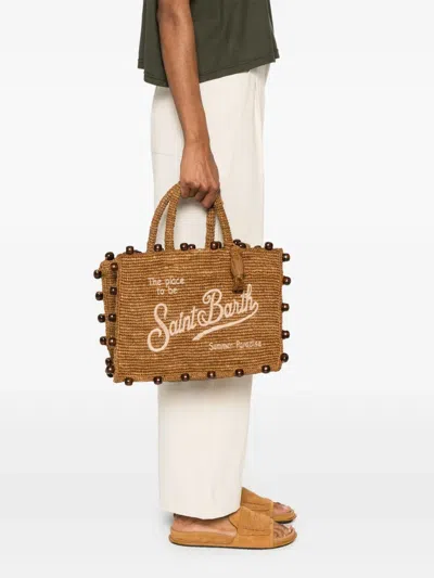 Mc2 Saint Barth Colette Tote Bag In Brown